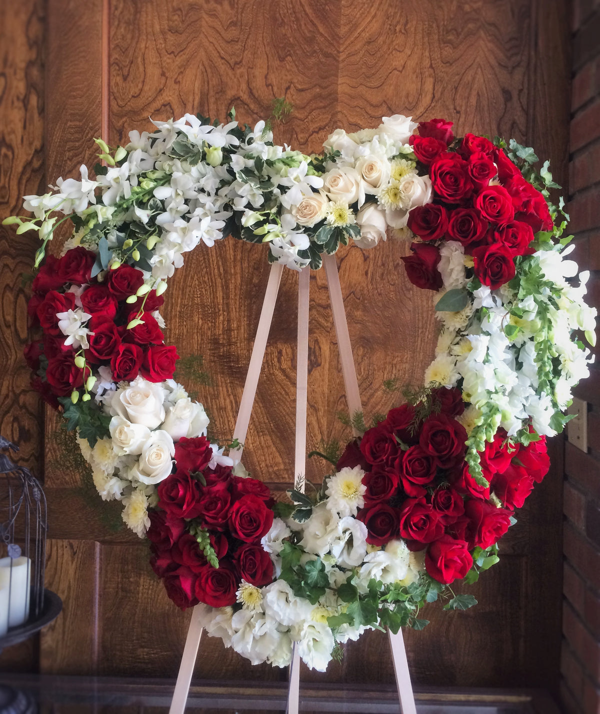 Flowers Fill Your Heart Wreath