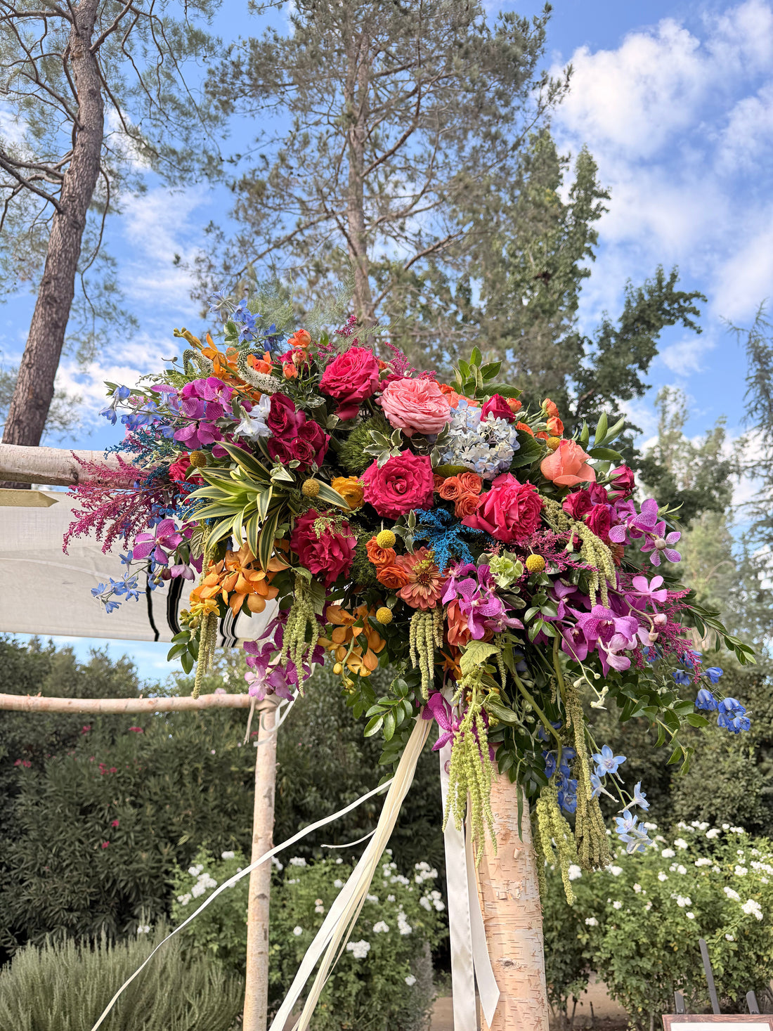A Colorful Summer Wedding at Malibou Lake