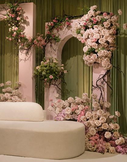 Modern Garden Statement Wall