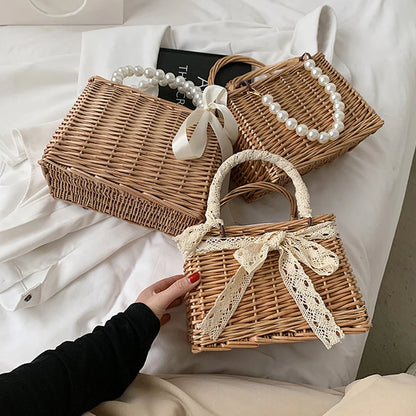 Summer Straw Handbag