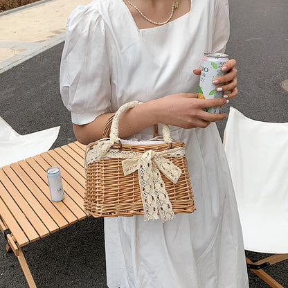 Summer Straw Handbag