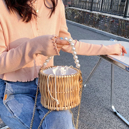 Summer Straw Handbag