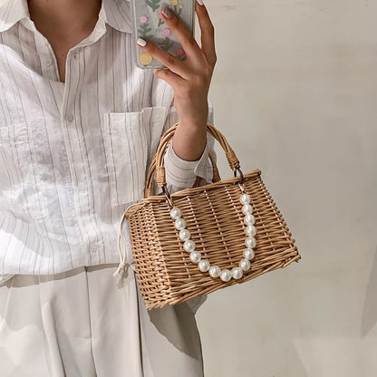 Summer Straw Handbag