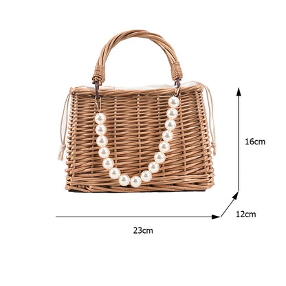 Summer Straw Handbag