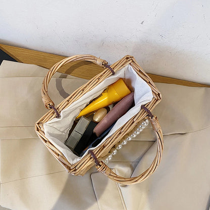 Summer Straw Handbag