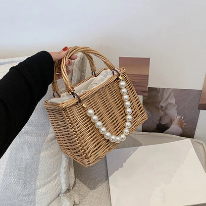 Summer Straw Handbag