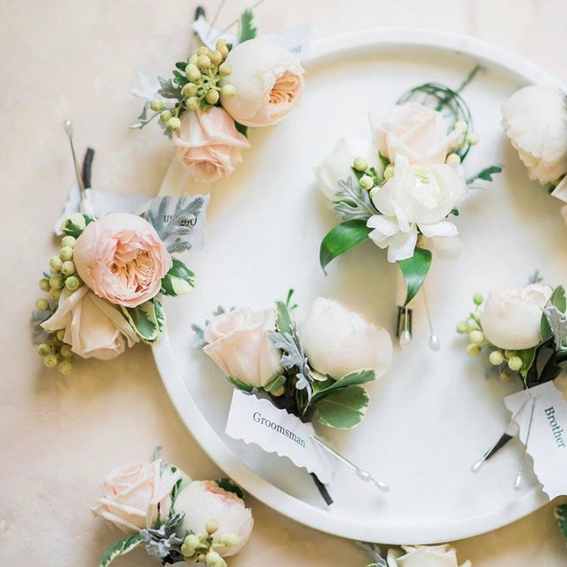 Happily Ever After Boutonnière