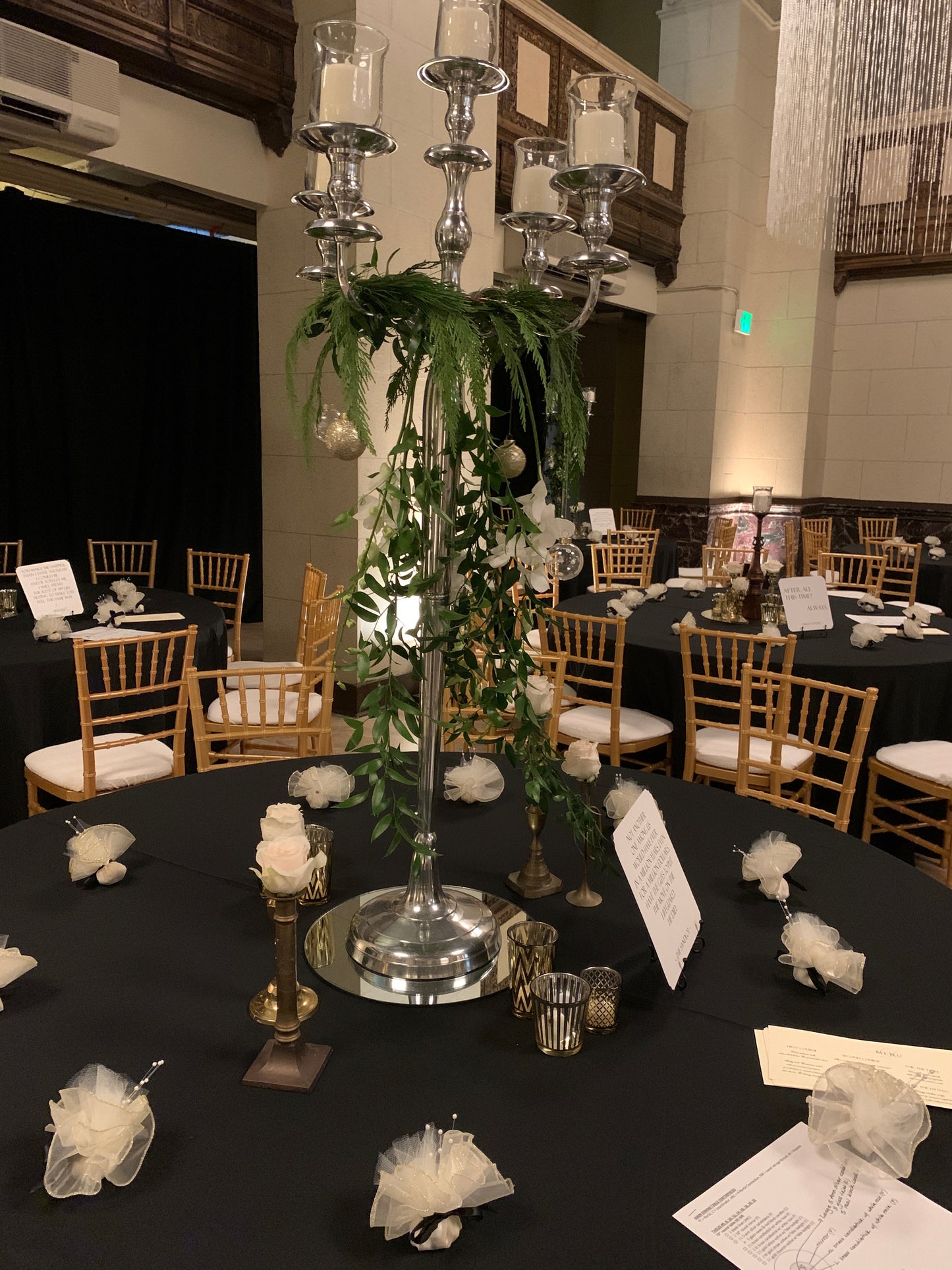 Candelabra Centerpiece