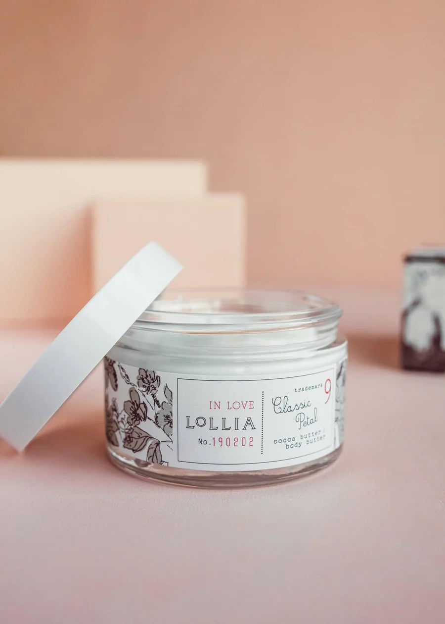 Lollia In Love Body Butter, 5.5 oz. - Classic Petal Fragrance