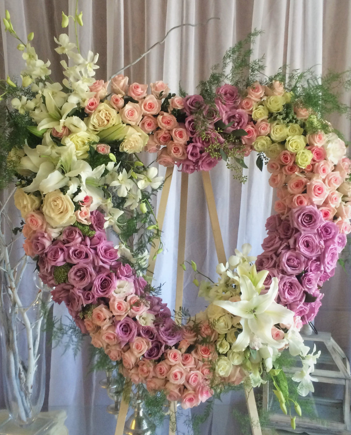 In Paradise Heart Wreath