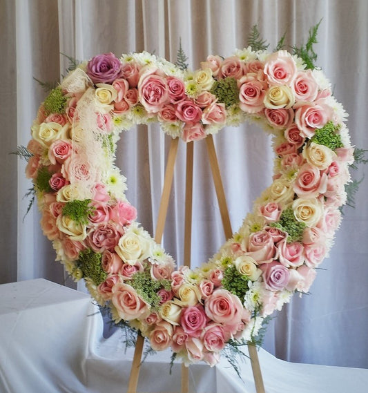 Our Sweetest Memories Heart Wreath