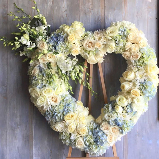 Sweet Memory Heart Wreath